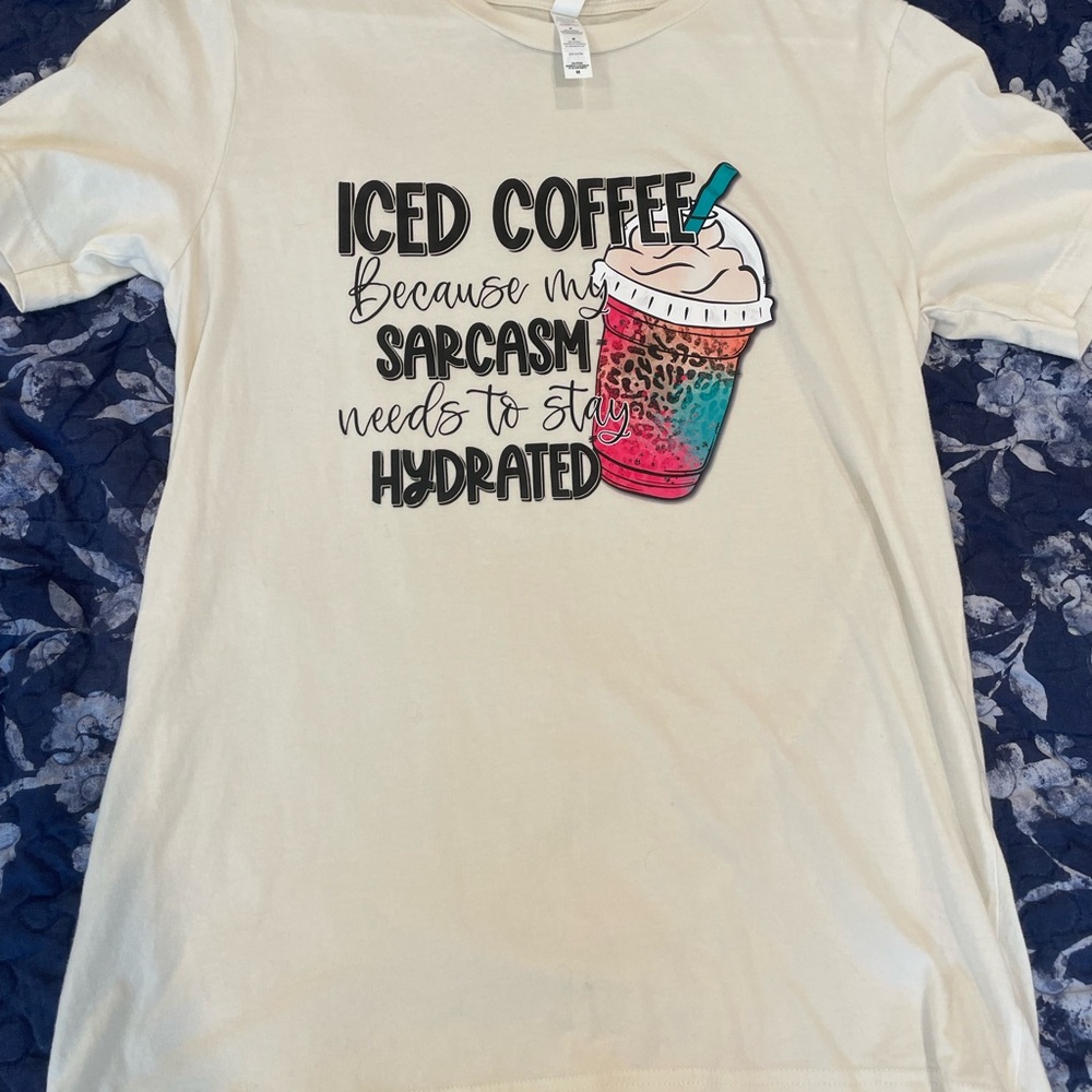 Bella Canvas Cream Iced Coffee Tee